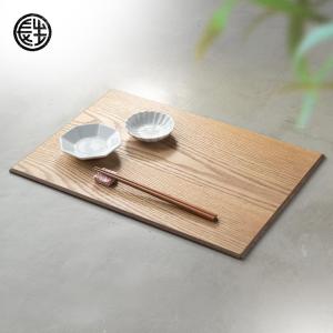 山田平安堂 ランチョンマット 桐目 木製/テーブルマット/漆器 : 漆器