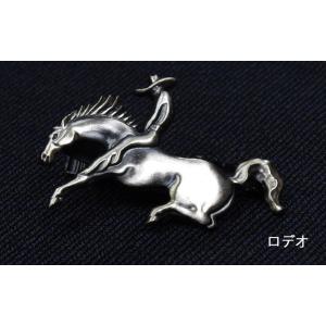 ネクタイピン 馬 日本製 タイバー シルバー ...の詳細画像5