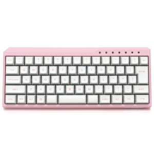 FILCO Majestouch MINILA-R Convertible イチゴ 静音赤軸 日本語配列 ピンクフレーム 白キーキャップ｜y-diatec