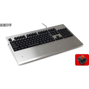 FILCO Majestouch 3 Metal SUS Edge 赤軸 フルサイズ 日本語配列 前面印字 かな印字なし PBT2色成型2キーキャップ黒｜y-diatec