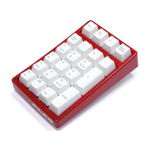 FILCO Majestouch TenKeyPad 2 Professional使用 テンキー工房 越前漆塗りモデル 赤金砂子塗り Cherry MX CHERRY MX SILENT軸 ホワイト｜y-diatec