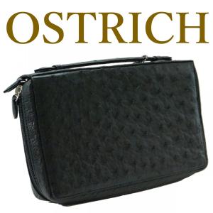 sankyo shokai オーストリッチ メンズ バッグ ダイヤルキー付き