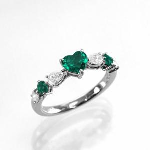 コロンビア産エメラルド0.45ct0.16ct...の詳細画像2