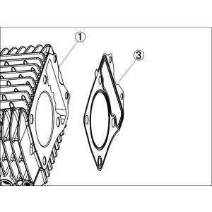 3. GASKET, CYLINDER HEAD [GROM グロム ボアアップキット(ED1210...