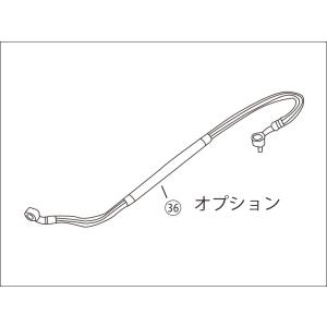 【レース専用】 36.HOSE COMP REAR BRAKE  4ポジションバックステップキット 補修部品 バイク｜y-endurance