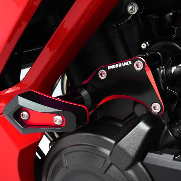 CBR400R NC65 NC56 NX400 NC65 エンジンスライダー セット(ブラック／レッ...