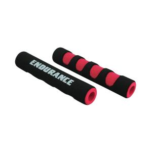 レバーカバー ツートン(ブラック/レッド) バイク