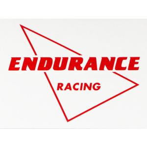 ENDURANCE ロゴステッカー カッティング(レッド) バイク｜y-endurance