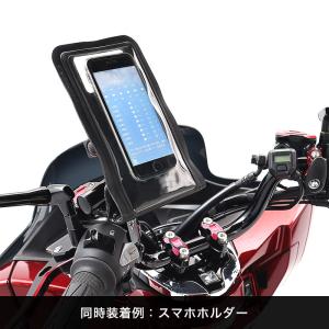 汎用 マルチバー(ヘルメットロック付き) バイクの詳細画像5