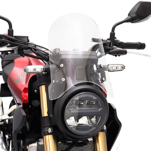 CB250R MC52 CB125R JC91 JC79 メーターバイザーロングセット(クリア)＋取...