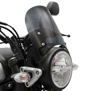 XSR125 RE46J XSR155 RG63 メーターバイザーセット（スモーク）＋取り付けキット バイク｜エンデュランスYahoo!店