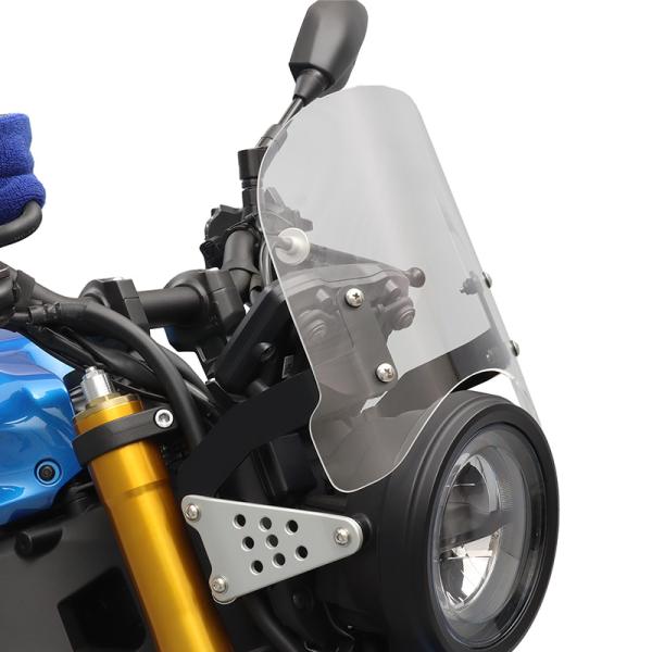 XSR900 RN80J メーターバイザーセット（クリア）＋取り付けキット バイク