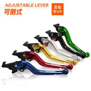 Ninja1000 ZX-6R(07〜17) ZX-10R(06〜15) Z1000(07〜13) アジャスタブル レバー左右セット 可倒式（全6色）  バイク｜エンデュランスYahoo!店