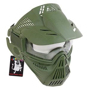 SHENKEL フルフェイス シューティングマスク ゴーグル  フェイスガード サバゲー サバイバルゲーム コスプレ