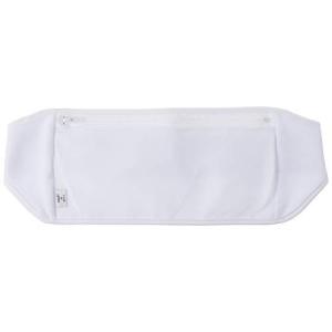 バンガード Amina 旅行用 シークレットベルト 腹巻き 仕様 の ウエストポーチ  ホワイト S