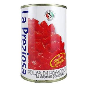 ラ プレッツィオーザ ダイス トマト缶 400g×6缶