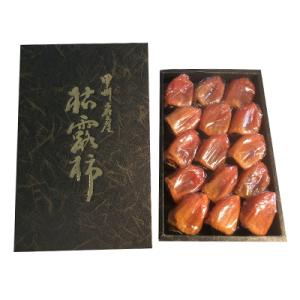 ふるさと納税 山梨市 冬の銘菓「枯露柿」　2号箱(約1kg　12〜20個入)