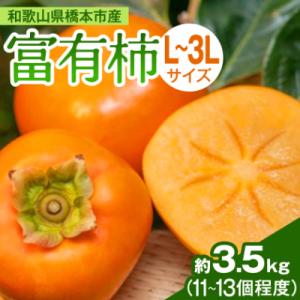 ふるさと納税 橋本市 ケーズファーム　富有柿　11〜13個入　約3.5kg