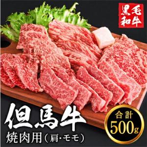 ふるさと納税 市川町 但馬牛経産牛「焼肉用(肩・モモ)」500g いちかわ精肉店 010AA05N