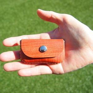 ふるさと納税 長浜市 長濱レザーのコインケース「CHIBI」