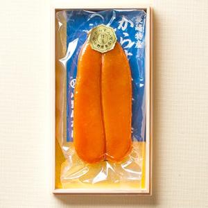 ふるさと納税 長崎市 創業安政6年 本場長崎の老舗からすみ店 薄塩からすみ140g