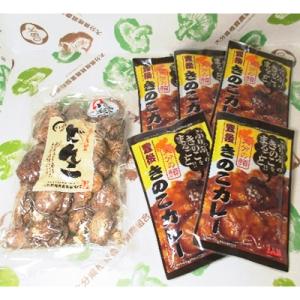 ふるさと納税 九重町 大分県産どんこ椎茸・豊後きのこカレー詰合せ