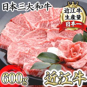 ふるさと納税 近江八幡市 千成亭 近江牛カルビ焼肉 600g 【AF11】【4等級以上の未経産牝牛限...