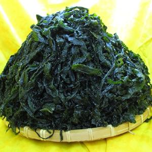 ふるさと納税 釜石市 湯通し塩蔵【三陸わかめ】大量2kg