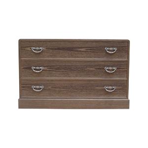 ふるさと納税 岸和田市 【大阪府岸和田市】焼桐アスカ3段小袖箪笥(桐たんす)