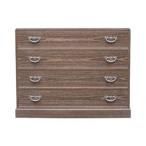 ふるさと納税 岸和田市 【大阪府岸和田市】焼桐アスカ4段小袖箪笥(桐たんす)