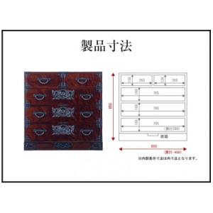 ふるさと納税 利府町 仙台箪笥 二・八尺箪笥8...の詳細画像3