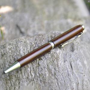 ふるさと納税 島田市 【数量限定】オリジナル木製ペン×1本(替え芯つき)