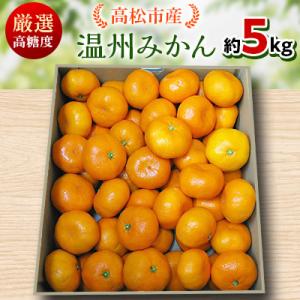 ふるさと納税 高松市 【先行受付2026年】瀬戸内温州みかん　厳選高糖度　約5kg【2026年11月...
