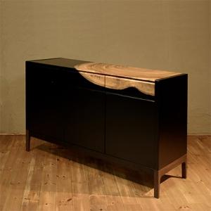 ふるさと納税 大川市 カウンターキャビネット　KUSU　135×45×80cm 　WAプラス