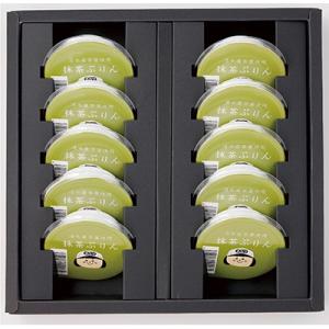 ふるさと納税 静岡市 静岡市清水区産茶葉を使用　濃厚、滑らか、抹茶ぷりん　60g×10個セット