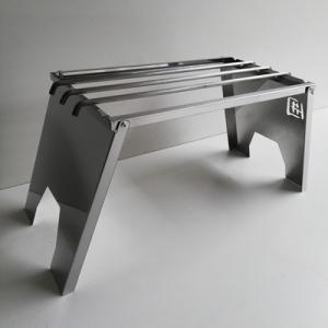 ふるさと納税 守口市 【焚き火台　コンロ】クッカースタンド　ネームあり　B4ファイル付