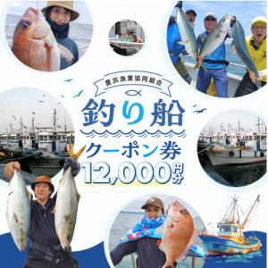 ふるさと納税 南知多町 【豊浜漁協】釣り船　クーポン券　12,000円