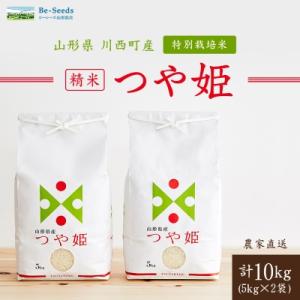 ふるさと納税 川西町 《先行受付》令和7年産 山形県産 つや姫 10kg(5kg×2袋)