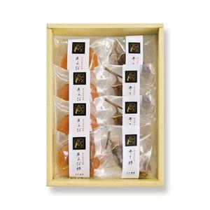 ふるさと納税 津山市 津山産西条柿の「あんぽ柿・干し柿」 詰め合わせ