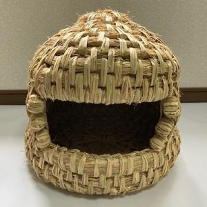 ふるさと納税 甲賀市 信楽産 稲わら製 【猫ちぐらG】