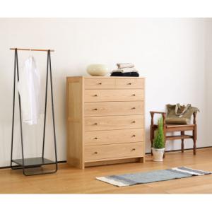 ふるさと納税 旭川市 旭川家具 山室家具製作所 PROTO(プロト) チェスト(6段) ナラ No.802_01969