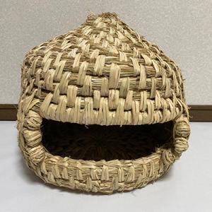 ふるさと納税 甲賀市 信楽産　稲わら製 【猫ちぐらJ】