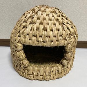 ふるさと納税 甲賀市 信楽産 稲わら製 【猫ちぐらD】