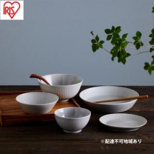 ふるさと納税 大河原町 食器 5点セット MNW-5S グレー 電子レンジ 食洗器対応 磁器 新生活...