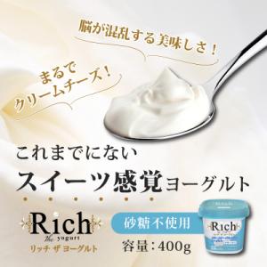 ふるさと納税 兵庫県 【砂糖不使用】 共進牧場 リッチザヨーグルト 400g×6個