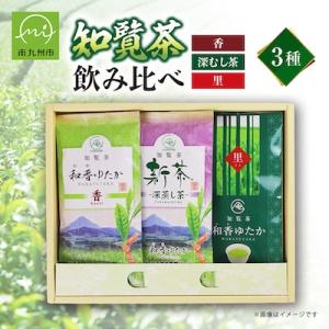 ふるさと納税 南九州市 ゆっくりした時間を♪知覧茶(香・深むし茶・里)飲み比べセット