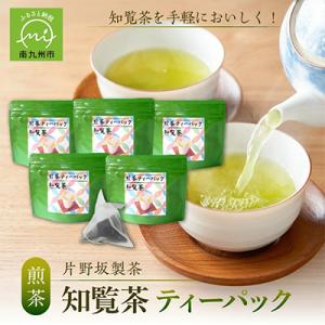 ふるさと納税 南九州市 【片野坂製茶】　知覧茶煎茶ティーパック