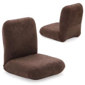 ふるさと納税 坂戸市 産学連携　あぐら座椅子3　ブラウン