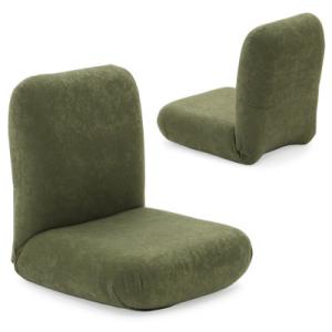 ふるさと納税 坂戸市 産学連携　あぐら座椅子3　グリーン