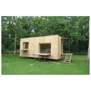 ふるさと納税 帯広市 モバイルハウス「住箱」　ペア宿泊プラン